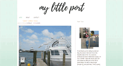 Desktop Screenshot of mylittleport.com