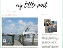 Tablet Screenshot of mylittleport.com